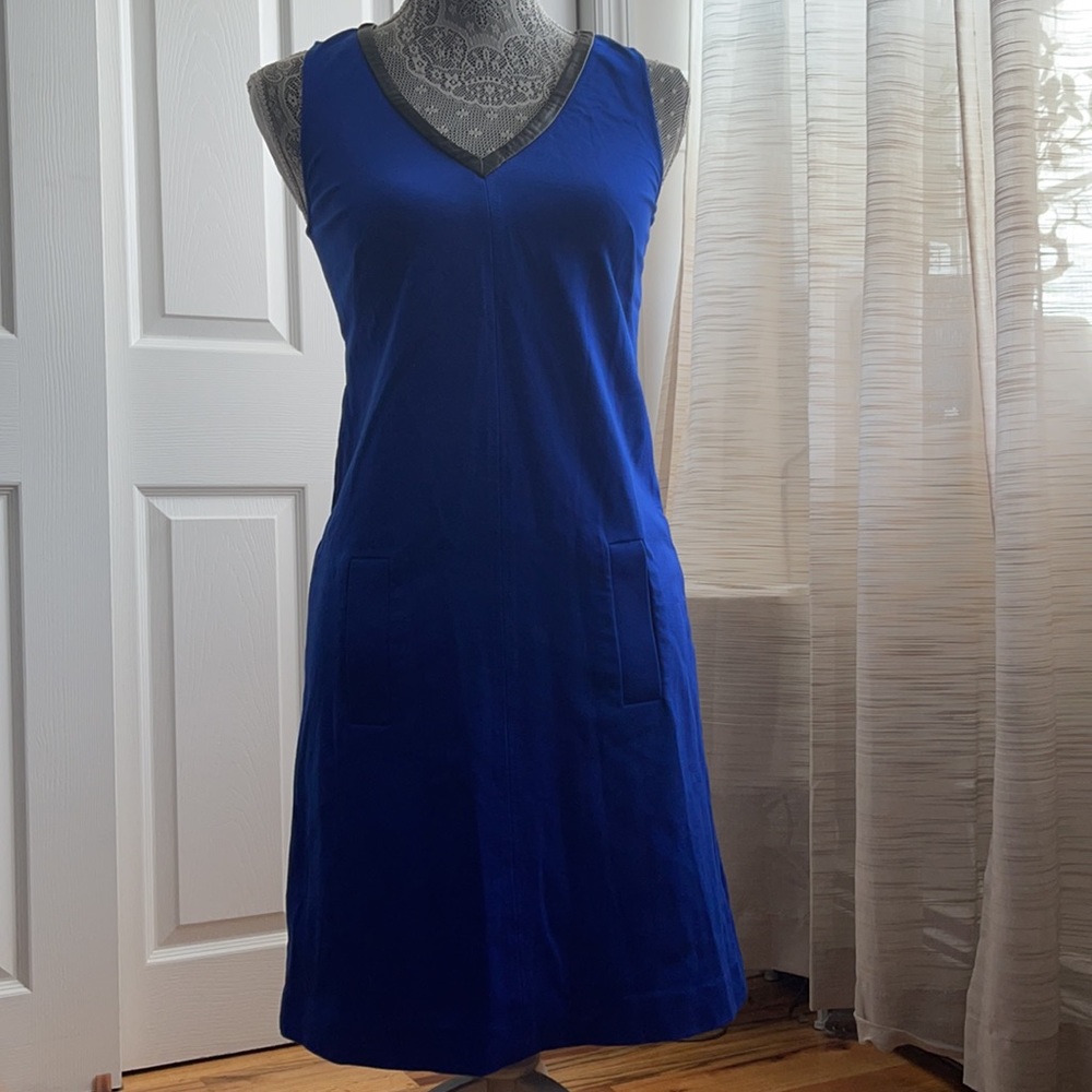 Royal blue dress